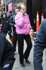 DUA LIPA Leaves Good Morning America in New York 12/20/2019