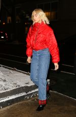 DUA LIPA Leaves Tonight Show Starring Jimmy Fallon 12/18/2019