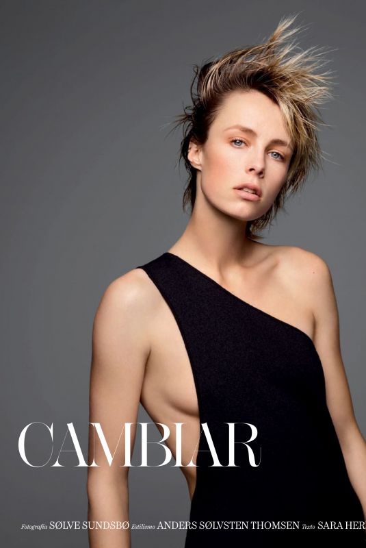 EDIE CAMPBELL for Vogue Magazine, Spain January 2020
