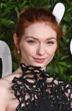 ELEANOR TOMLINSON at Fashion Awards 2019 in London 12/02/2019
