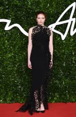 ELEANOR TOMLINSON at Fashion Awards 2019 in London 12/02/2019