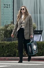 ELIZABETH OLSEN Out and About in Beverly Hills 12/22/2019
