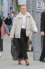 ELLE FANNING Out Shopping in Beverly Hills 12/23/2019