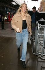 ELLIE GOULDING Arrives at BBC 1 Live Lounge Performance in London 12/17/2019