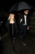 ELLIE GOULDING Arrives at Edoardo Mapelli Mozzi and Princess Beatrice of York