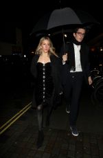 ELLIE GOULDING Arrives at Edoardo Mapelli Mozzi and Princess Beatrice of York