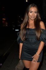 ELMA PAZAR Arrives at Her Birthday Party at Baglatelle in London 12/01/2019