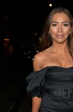 ELMA PAZAR Arrives at Her Birthday Party at Baglatelle in London 12/01/2019