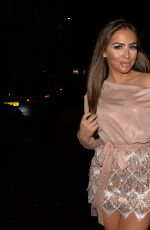 ELMA PAZAR Leaves Tape Night Club in London 12/14/2019
