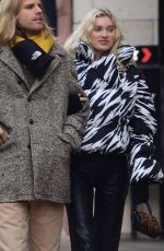ELSA HOSK and Tom Daly Out in Teaneck 12/26/2019