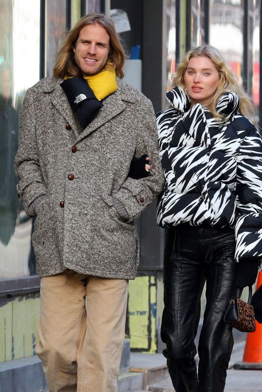 ELSA HOSK and Tom Daly Out in Teaneck 12/26/2019