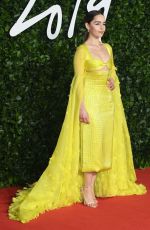 EMILIA CLARKE at Fashion Awards 2019 in London 12/02/2019