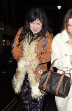 EMILIA CLARKE Leaves a Restaurant in London 12/13/2019