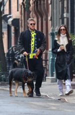 EMILY RATAJKOWSKI and Sebastian Bear-McClard Out with Their Dog in New York 12/28/2019