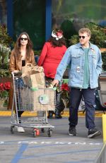 EMILY RATAJKOWSKI and Sebastian Bear-McClard Out with Their Dog in Silver Lake 12/21/2019