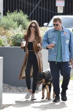 EMILY RATAJKOWSKI and Sebastian Bear-McClard Out with Their Dog in Silver Lake 12/21/2019