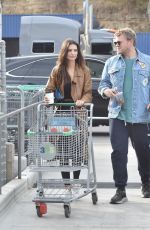 EMILY RATAJKOWSKI and Sebastian Bear-McClard Out with Their Dog in Silver Lake 12/21/2019