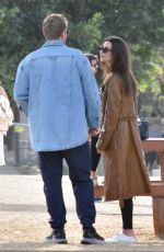 EMILY RATAJKOWSKI and Sebastian Bear-McClard Out with Their Dog in Silver Lake 12/21/2019