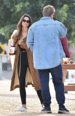 EMILY RATAJKOWSKI and Sebastian Bear-McClard Out with Their Dog in Silver Lake 12/21/2019