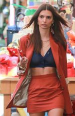 EMILY RATAJKOWSKI Arrives at a Meeting at The Grove in Los Angeles 12/13/2019