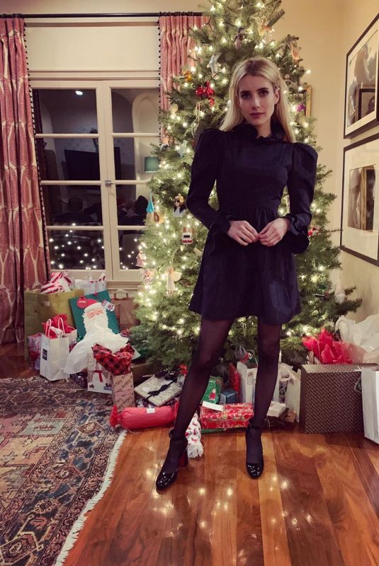 EMMA ROBERTS - Instagram Photos 12/25/2019