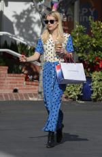 EMMA ROBERTS Leaves Fred Segal in West Hollywood 12/17/2019