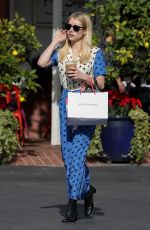 EMMA ROBERTS Leaves Fred Segal in West Hollywood 12/17/2019