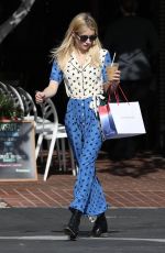 EMMA ROBERTS Leaves Fred Segal in West Hollywood 12/17/2019