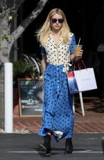 EMMA ROBERTS Leaves Fred Segal in West Hollywood 12/17/2019