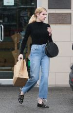 EMMA ROBERTS Out and About in Los Angeles 12/08/2019