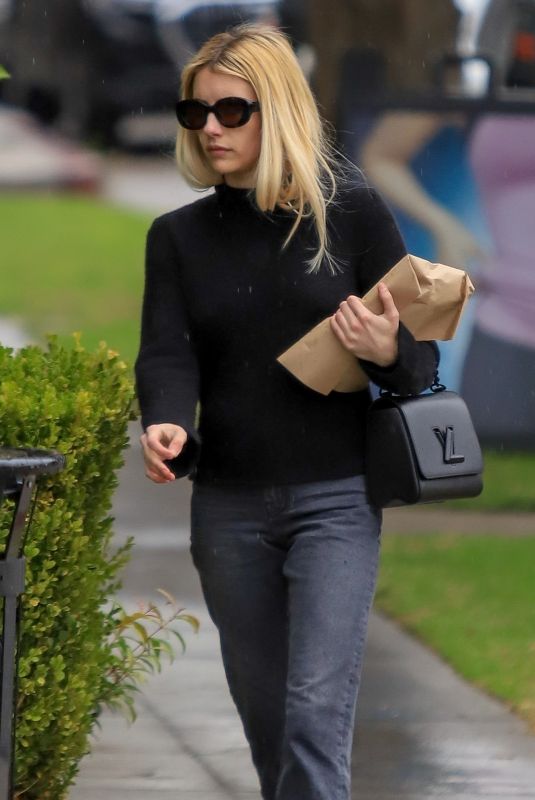 EMMA ROBERTS Out in Los Angeles 12/06/2019