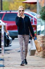 EMMA ROBERTS Out Shopping in Studio City 12/11/2019
