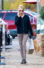 EMMA ROBERTS Out Shopping in Studio City 12/11/2019