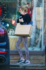 EMMA ROBERTS Out Shopping in Studio City 12/11/2019