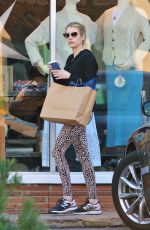 EMMA ROBERTS Out Shopping in Studio City 12/11/2019