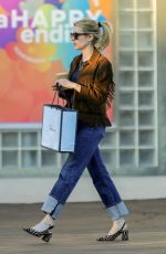 EMMA ROBERTS Shopping at Ron Herman in West Hollywood 12/18/2019