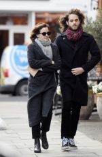 EMMA WATSON Out with Her Boyfriend in London 12/18/2019