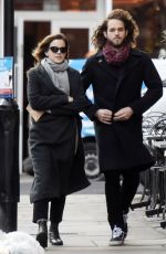 EMMA WATSON Out with Her Boyfriend in London 12/18/2019