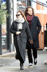 EMMA WATSON Out with Her Boyfriend in London 12/18/2019