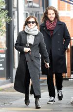 EMMA WATSON Out with Her Boyfriend in London 12/18/2019