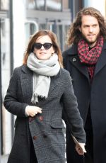 EMMA WATSON Out with Her Boyfriend in London 12/18/2019