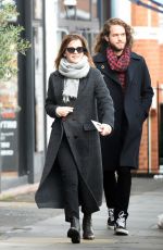 EMMA WATSON Out with Her Boyfriend in London 12/18/2019