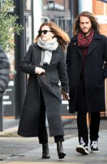 EMMA WATSON Out with Her Boyfriend in London 12/18/2019