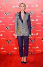 EMMA WILLIS at The Voice Photocall in London 12/16/2019