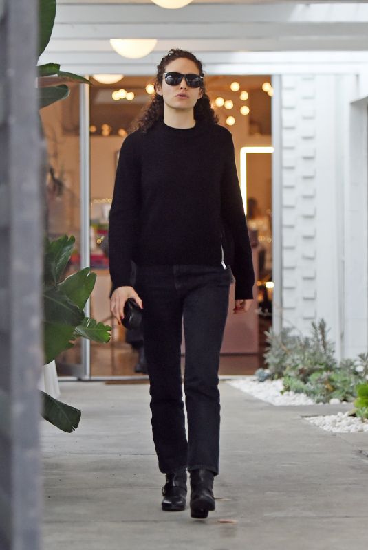 EMMY ROSSUM Out Shopping in Beverly Hills 12/14/2019