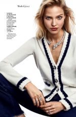 EVA HERZIGOVA, TAYLOR HILL, BLANCA PADILA, and DARIA STROKOUS in Madame Figaro Magazine, December 2019