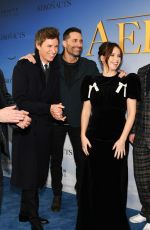 FELICITY JONES at The Aeronauts Premiere in New York 12/04/2019