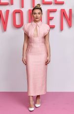 FLORENCE PUGH at Little Women Premiere in London 12/16/2019