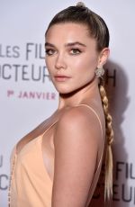 FLORENCE PUGH at Little Women Premiere in Paris 12/12/2019