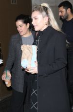 FLORENCE PUGH Leaves Today Show in New York 12/10/2019
